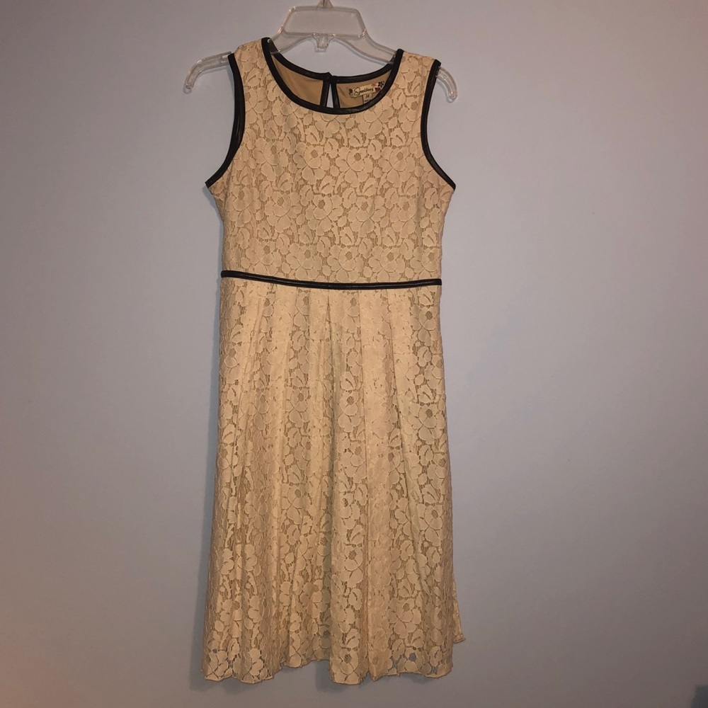 Speechless Off White Lace Dress